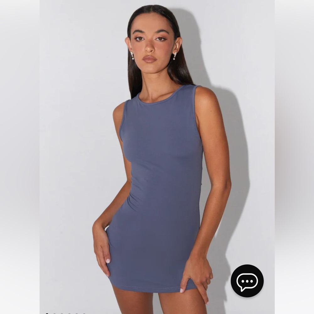 Peppermayo cosmic chic mini dress in ash size medium NWT